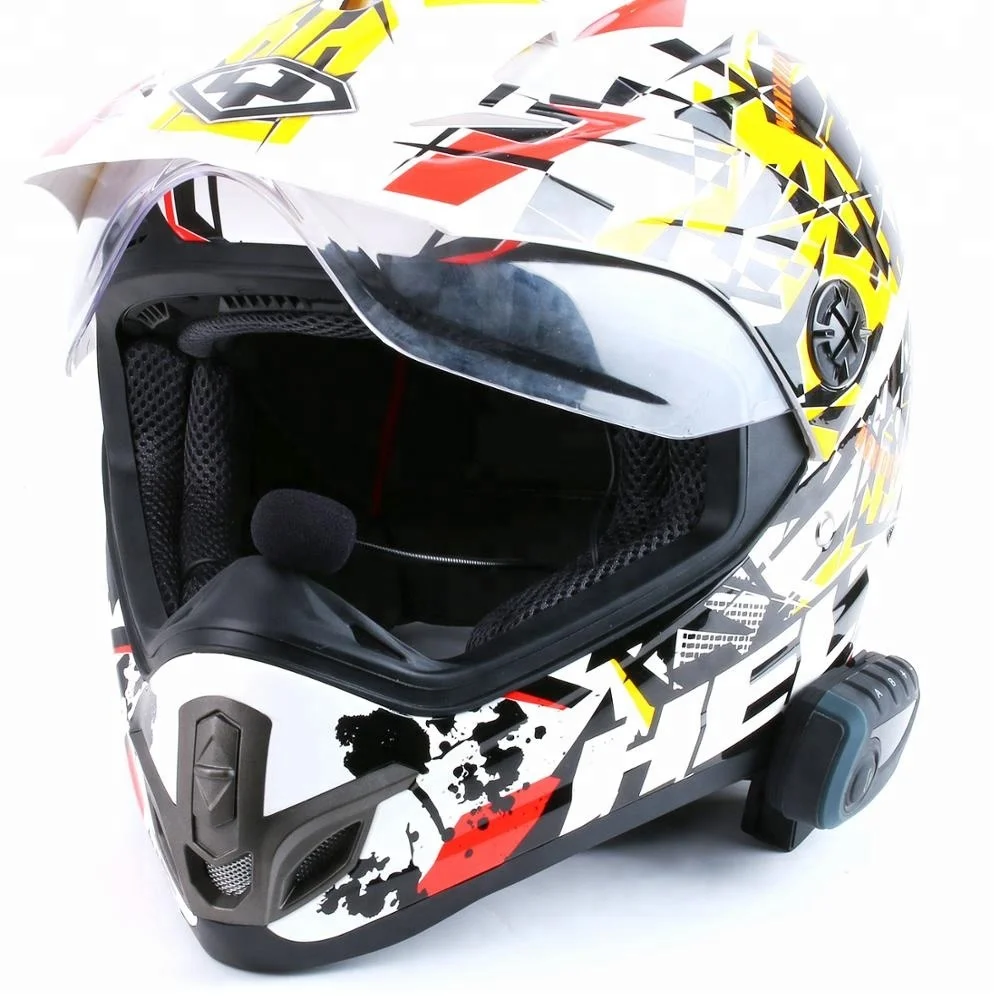 V8 intercom motorcycle helmet bluetooth 5 Riders 1200M Wireless Intercomunicador