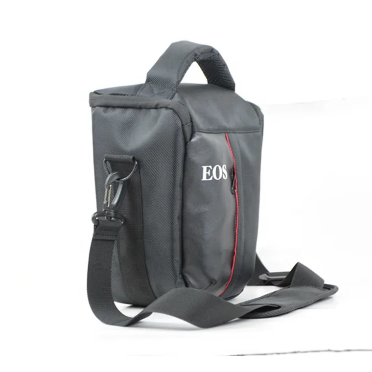 Waterproof Cross-Body DSLR Camera Backpack with Video Bag Durable Nylon Leather Canvas Polyester Lining