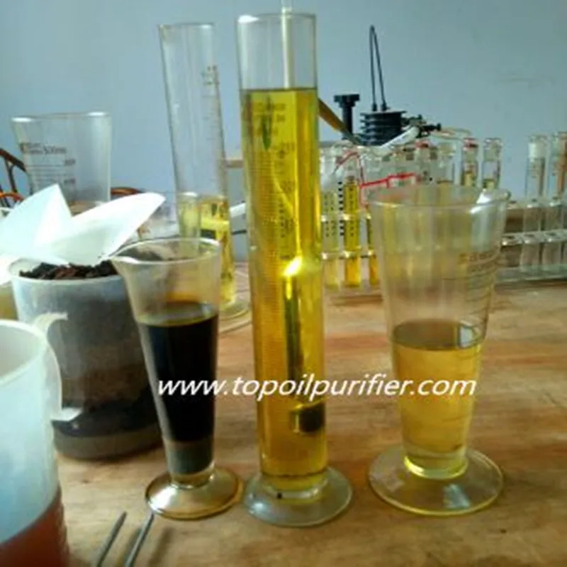 Used Diesel Oil Decolorizer