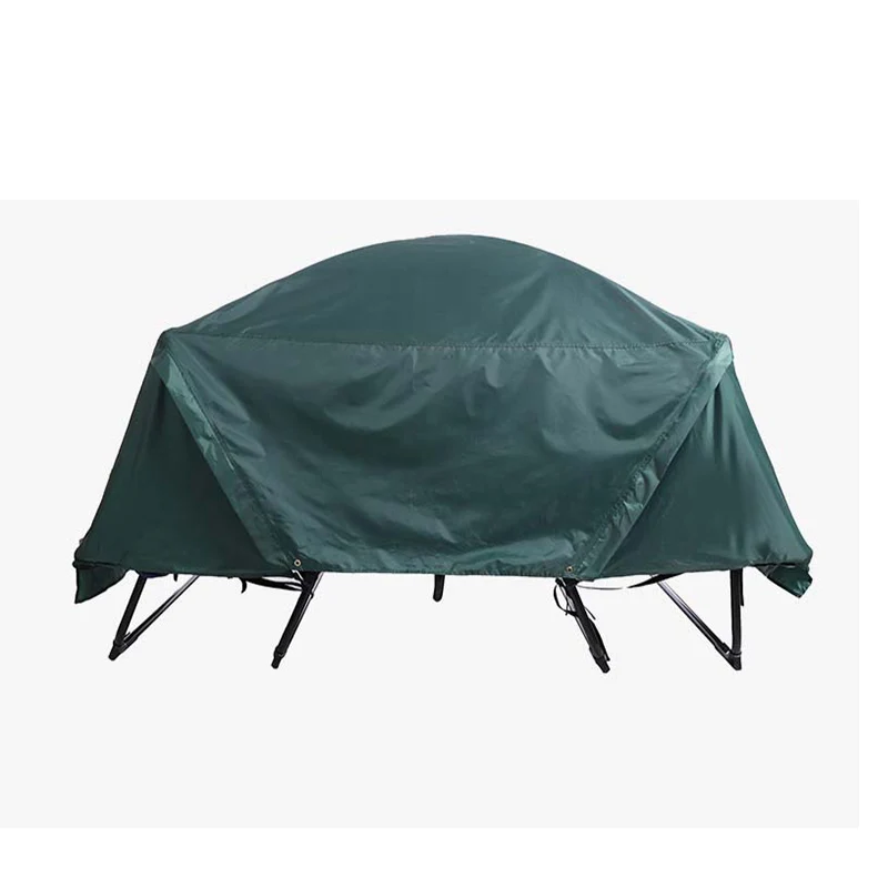 large luxury family sound proof canvas tent - Outdoor Traveling waterproof folding bed camping tent