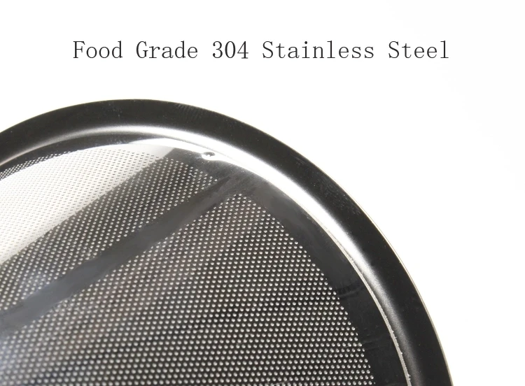 Paperless Vietnamese Mesh Drip Cold Brew Reusable Stainless Steel Coffee Filter Coffee & Tea Tools 304 Stainless Steel,metal 2pc