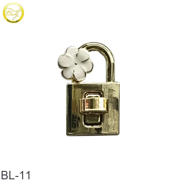 Free Design Lock Metal Hardware Accessories Custom Metal Turn Twist Lock Turn Lock For Handbag