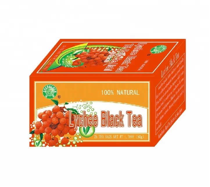Flavored tea Chinese Natural Lychee Black Tea
