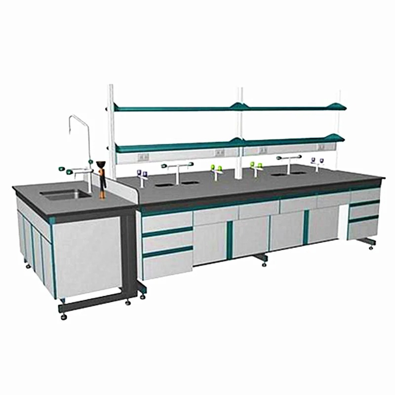 Hopui Own Design Laboratory Work Table Island Bench