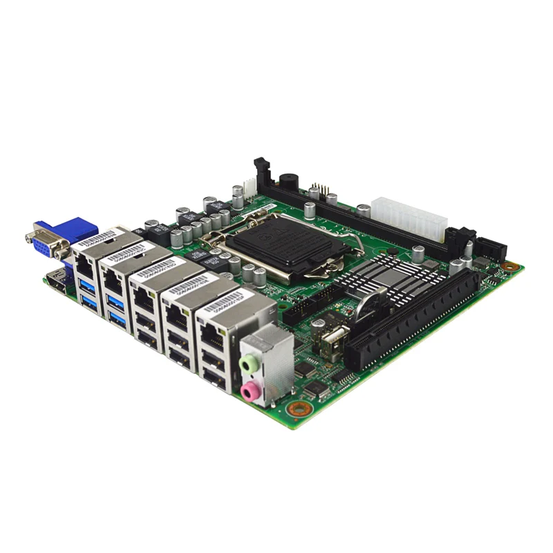 
Intel H110 Lga1151 Socket Support I3 I5 I7 Cpu Independent Graphics DDR4 Mini-Itx Motherboard With 16GB capacity and WIFI 