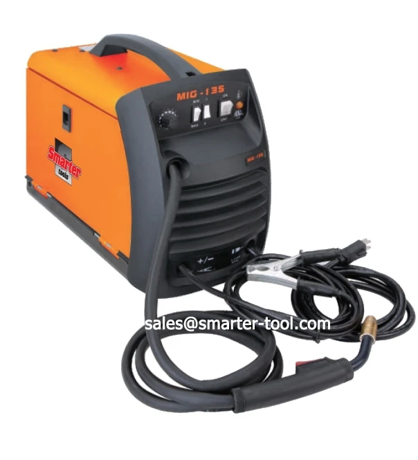 100A Portable Gas Gasless MIG MAG Welding Machine of 220V