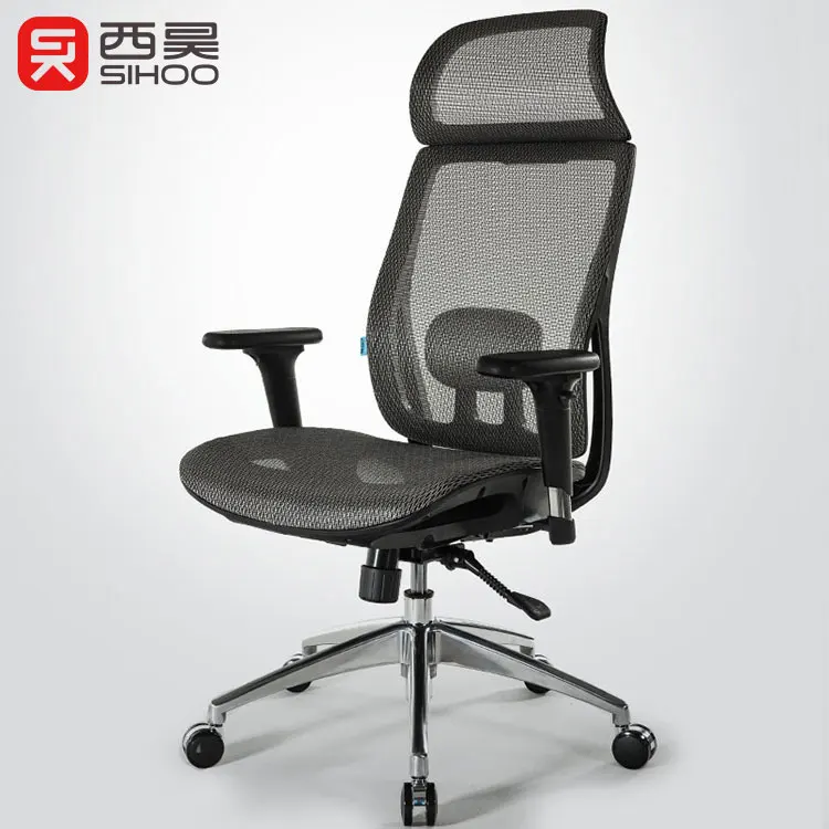 2 года гарантии вверх-вниз регулируемый подлокотник босс эргономичный ткань офисное кресло с высокой
