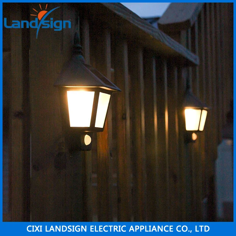 Новый 3 светодиода солнечный PIR датчик движения Сад безопасности световой энергии Wall водонепроницаемые лампы