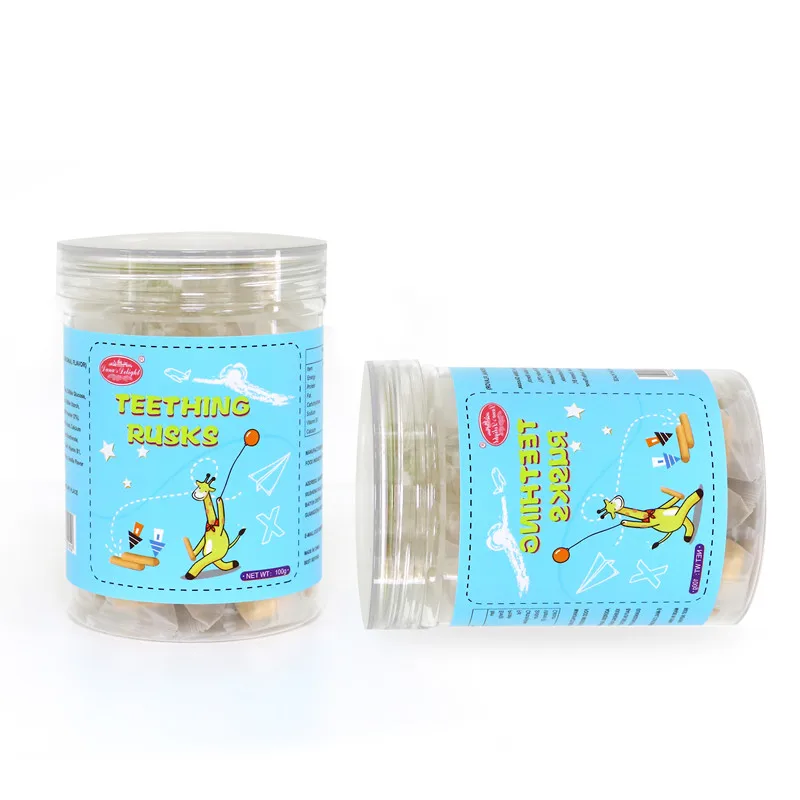 100g Healthy Infant Cereal Teething Rusks Biscuits For Baby children biscuit sticks