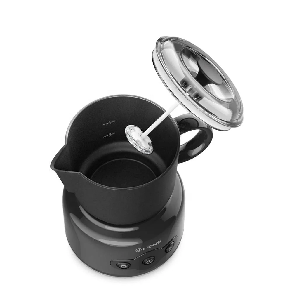 
Imons detachable power base automatic electric foamer heating warmer Latte art spout milk frother 
