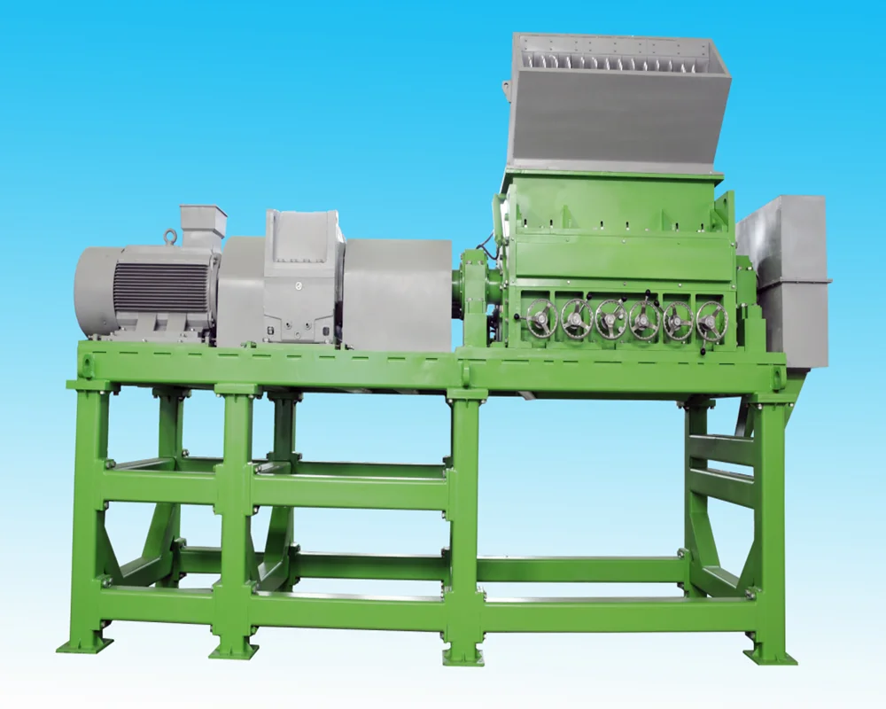 Zhengzhou scrap tyre recycling cutter crusher with certification