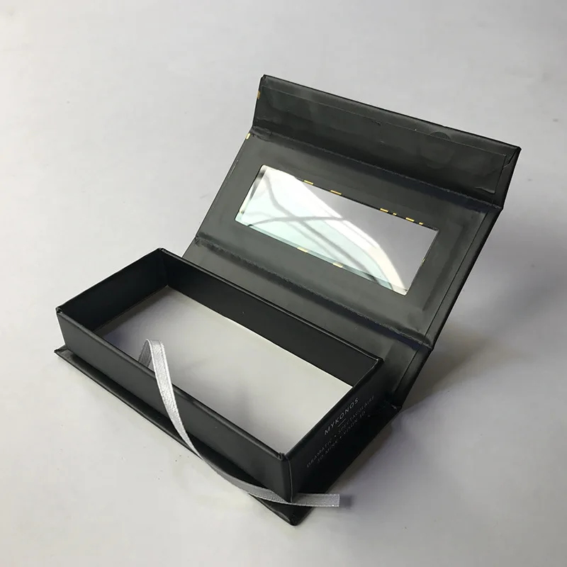 Wholesale flocking foam insert Cardboard Paper Pill Keychain Gift Box