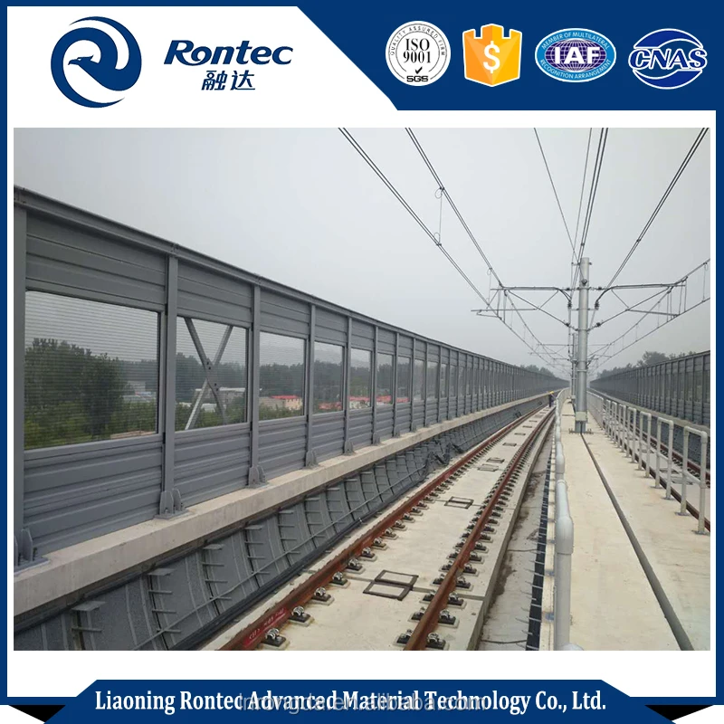 
noise barrier sound absorbing wall for railway/subway/highway 