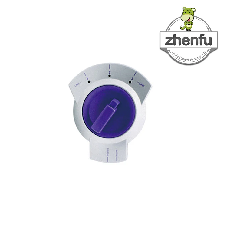 New factory price  Adapter Toslink 3-Way Selector Splitter Digital Audio Optical Fiber Cable