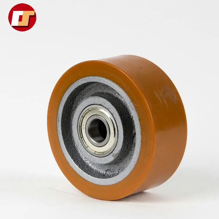 Fast Delivery Low Rolling Resistance pu wheel