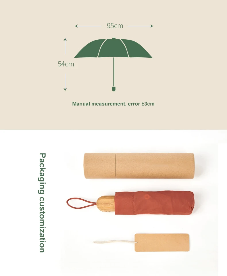 
100% RPET Canopy Umbrella Custom Mini Five Small Pocket High Quality Folding Umbrella Lightweight Mini  (60834189756)