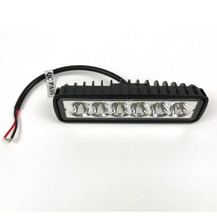 Cheap price high power 6 inch 18W LED work light for truck UTV offroad