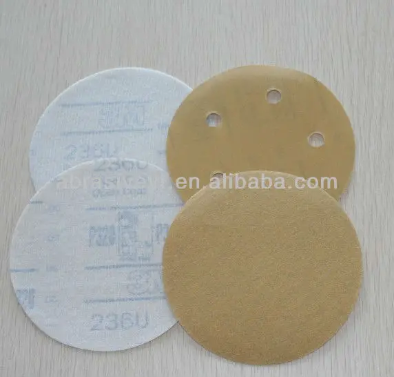 3m 236u оксида алюминия велкро/adhensive шлифования прокладка