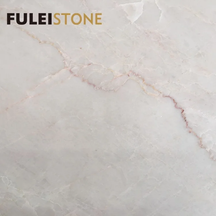 Polished Cheap Cream Pink Marble Floor Tile