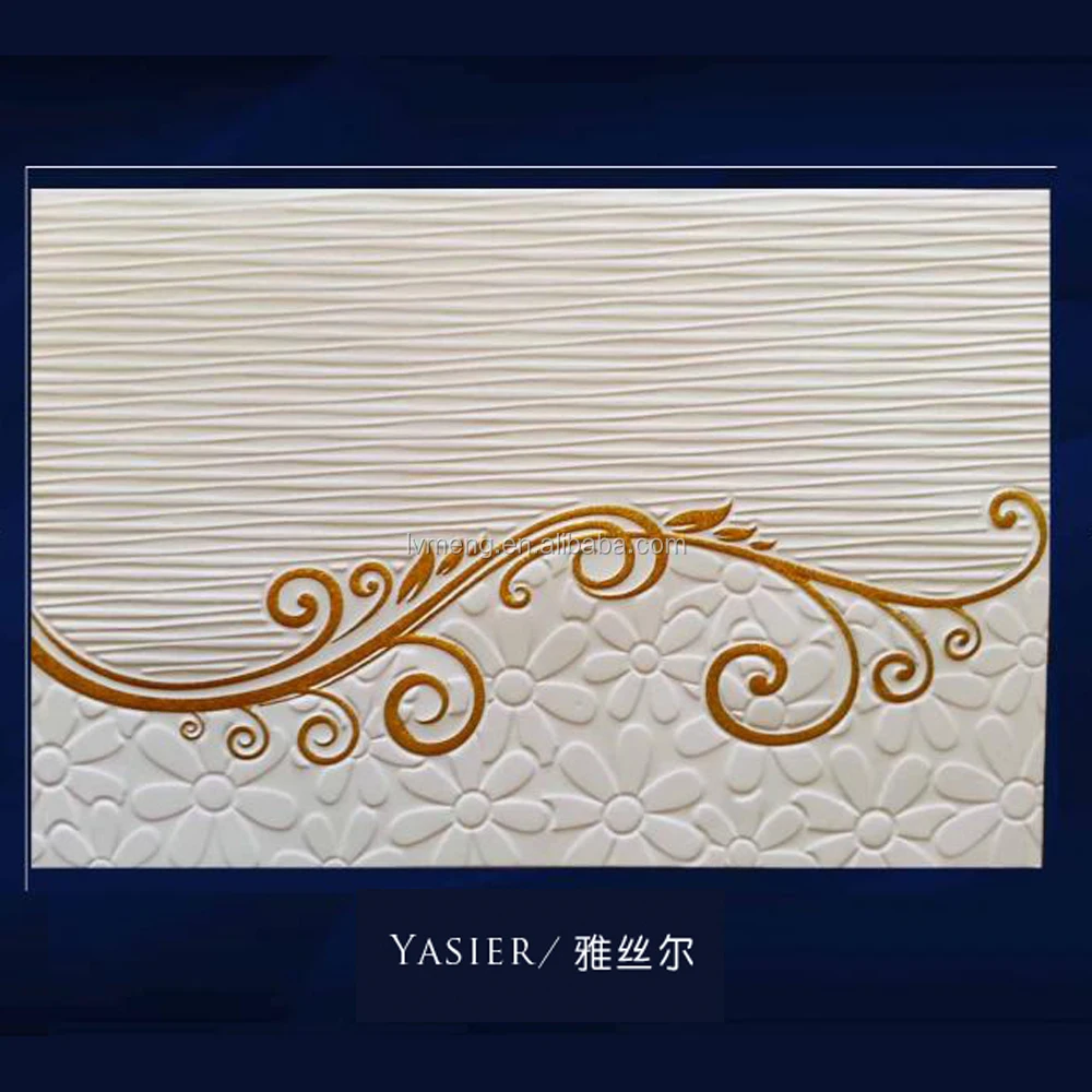 2016 Pakistan style wedding invitation cards in karachi, Yiwu factory wholesale greeting cards printing