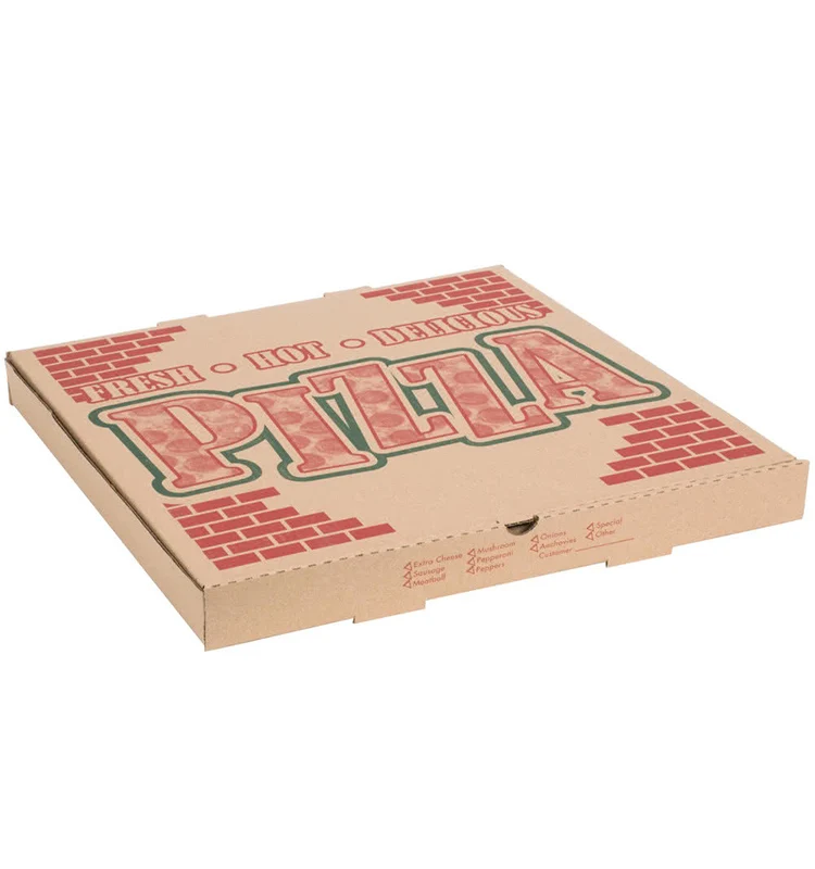 
 Дешевая упаковочная коробка для пиццы оптом, индивидуальная Высококачественная бумажная коробка, новый дизайн, гофрированная бумага  