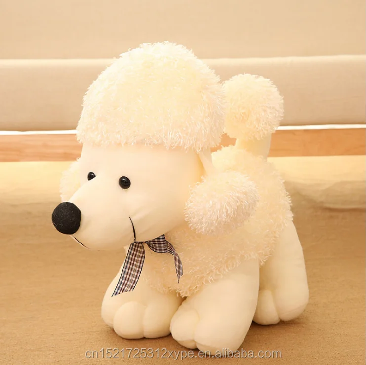 Wholesale Custom New Creative Realistic Poodle Plush Toy Stuffed Animal Teddy Dog