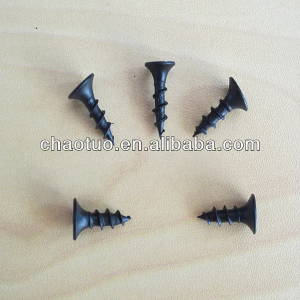 bugle head black drywall screw