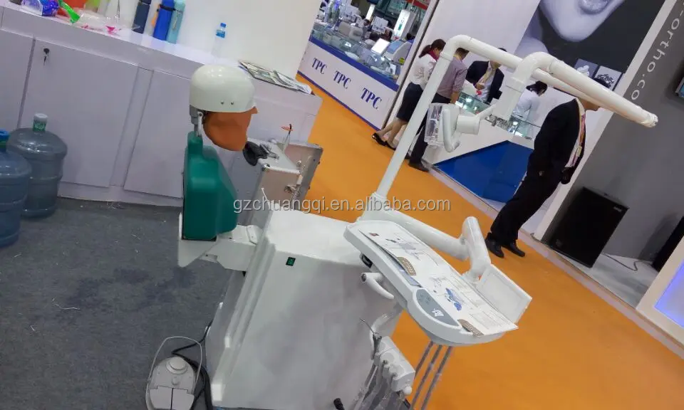 With Halogen Lamp Down Tray and Workable System Dental Simulation & Workbench System Dental School Chair