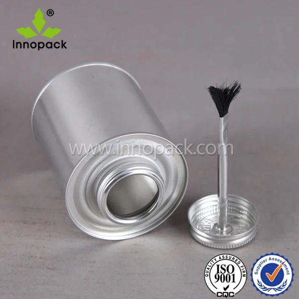 118ml /125ml /250ml /375ml screw top glue Tin Can,  metal cans with dauber With Brush For CPVC and PVC Adhesive