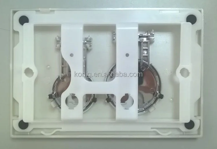 
Mirrored glass dual flush actuator plate for concealed cistern- fit for Geberit concealed cistern 