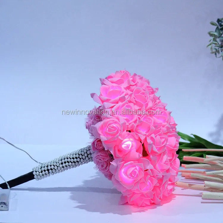 2021 горячая Распродажа H35 36L теплый белый искусственный цветок светодиодные лампы для свадебного украшения центральные части или украшение для домашней вечеринки