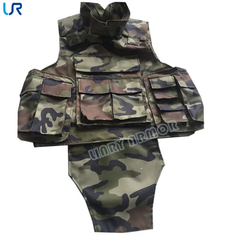 NIJ Level 3A/ 3/4 Military Bullet Proof Jacket Full Body Armor Vest