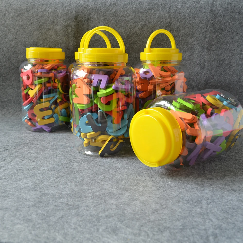 Rubber Magnets Fridge Magnetic EVA spanish alphabet eva foam play mat for kids acrylic alphabet letter