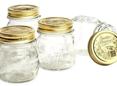 Металлическая жесть, золотые крышки для банка с широким горлышком
