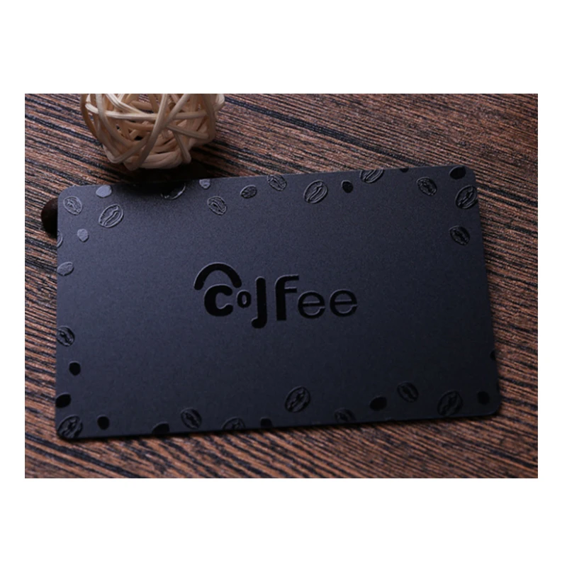 
Wholesale Customized high quality printed plastic PVC visiting card for coffee shop VIP card 