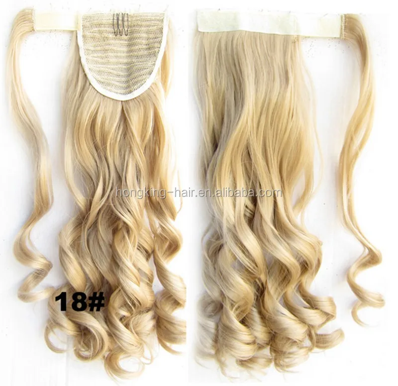 Cheap Factory Price Human Hair Ponytail Extension Magic tape for reseller