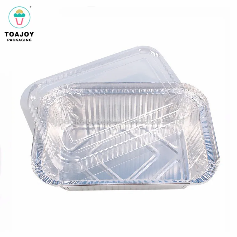 Airline biodegradable containers for lunch disposable aluminum casserole