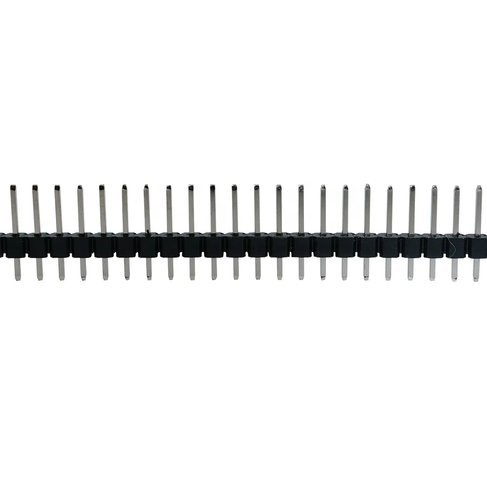 40Pin 2.54mm Single Row Straight Male Pin Header Strip PBC For Single Row Pin Header Strip PCB Connector