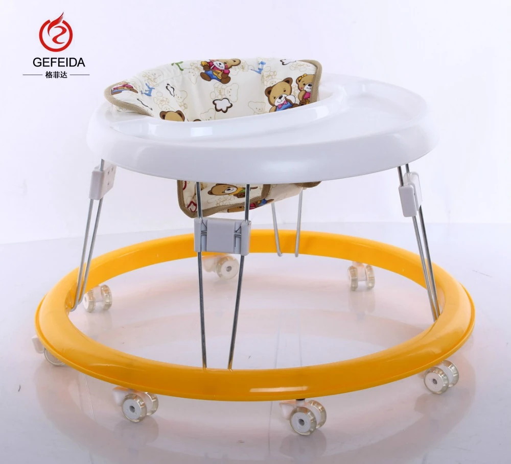 GFD Stainless Steel Frame Material Round Baby Walker New Model 2017