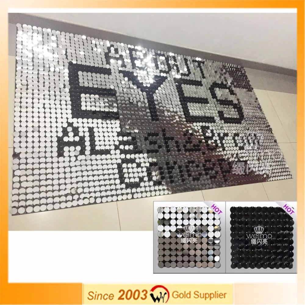 
2017 Glitter Air Moving Price PVC Wall Panel 3D China 