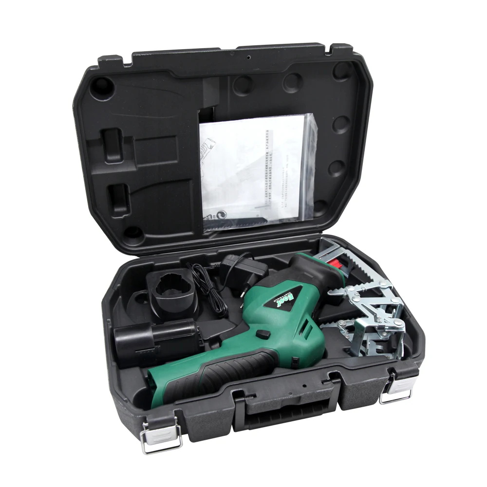 
EAST 10.8V Cordless Compact Garden Pruning Electric Saw - Branches, Wood, Plasterboard & Soft Metals - with spare blades 