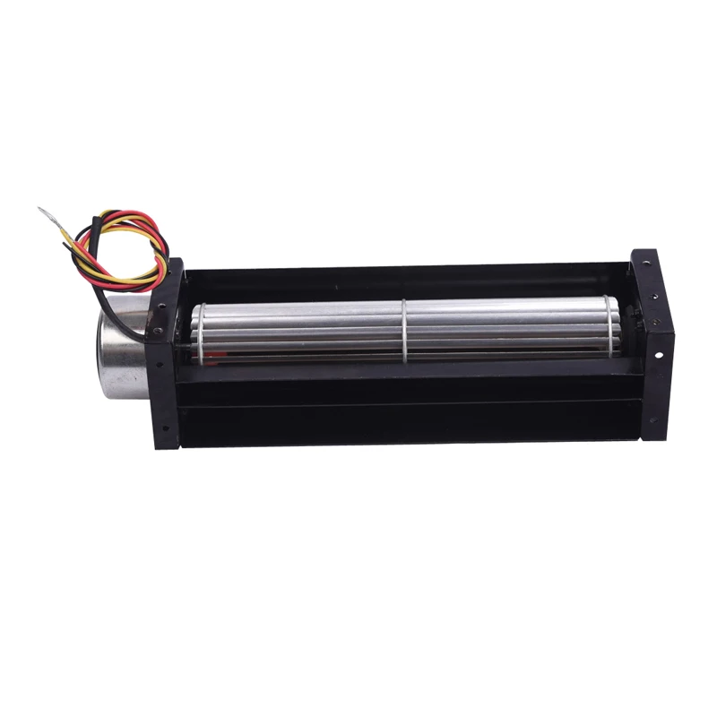 coolcom low noise and large fireplace dc cross flow air cooling fan
