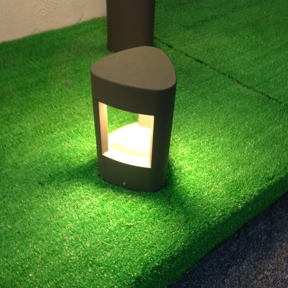 Высокое качество, 6 Вт, светодиодный садовый наружный светильник для газона/светодиодный столбик, светильник для газона IP 54