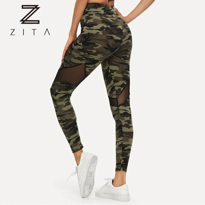 Women Fitness Activewear Printed Sports Yoga Clothing Womens Butt Shaping Fitness Tights Legging