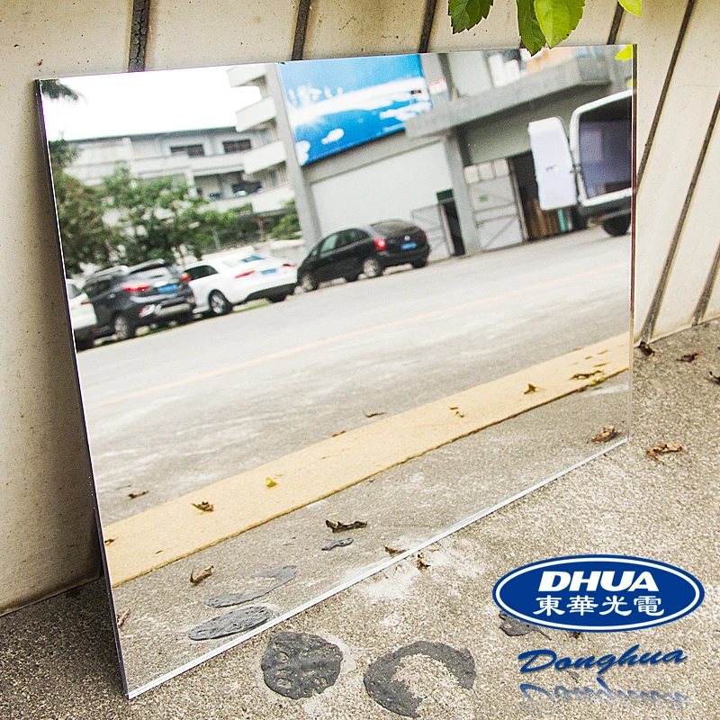 Unbreakable plastic mirror sheet in pmma material