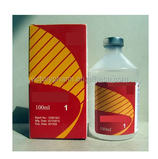 
Best price Ciprofloxacin solution antibiotic drug 10% for large animal 