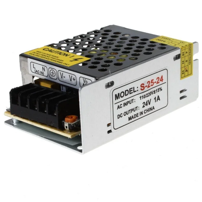 C-Power 110v 220v ac dc 12v 24v1a 2a power supply s-25-12 for traffic light led