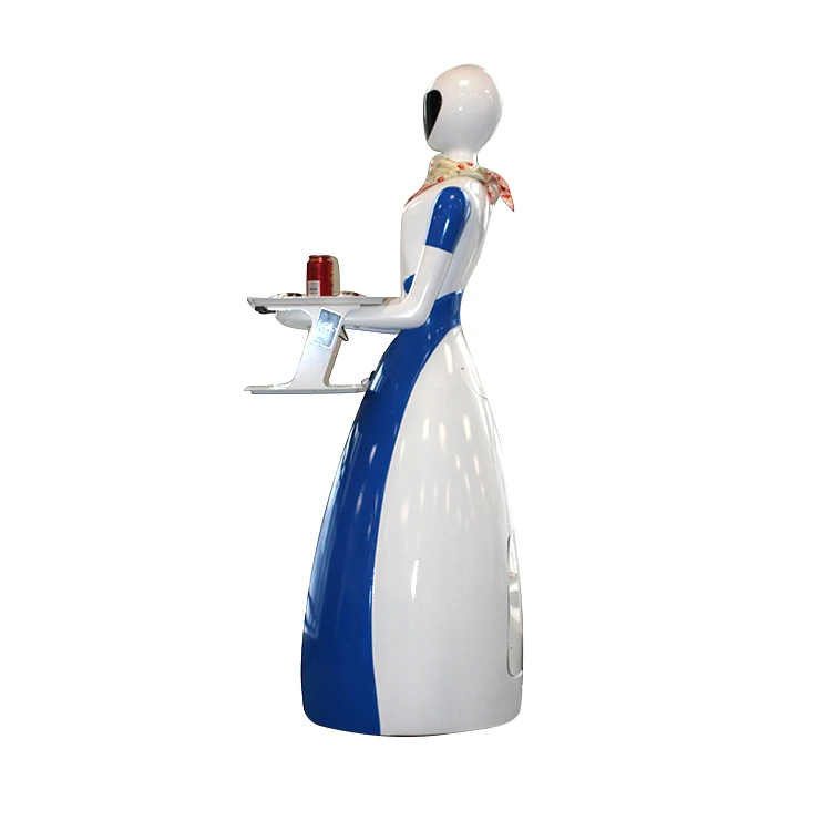 good quality smart restaurant robot kit humanoid robot waiter with arm