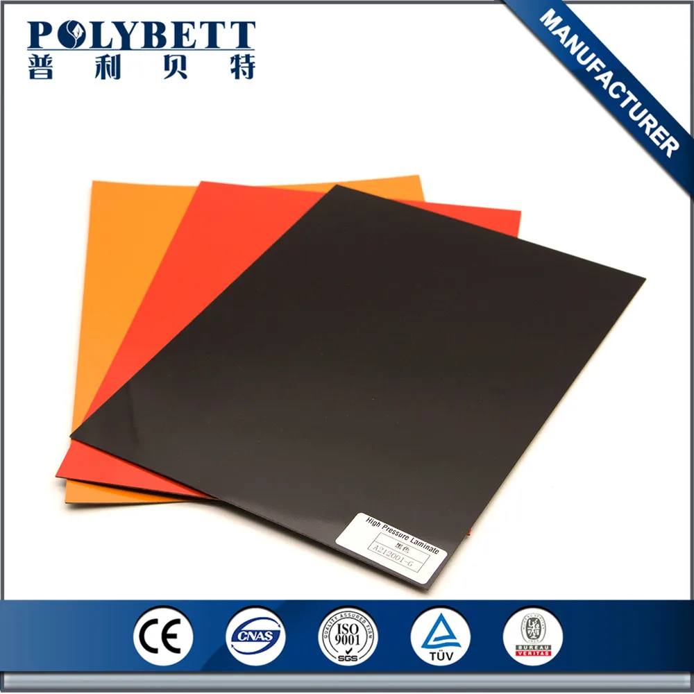 Fireproof waterproof panneau meuble formica 8mm hpl laminated sheet price
