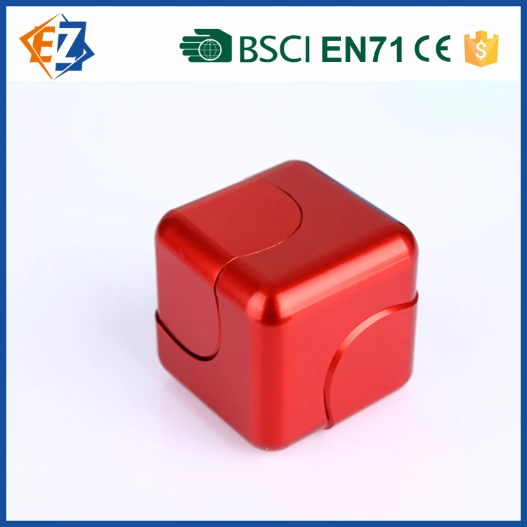 Aluminum Alloy Colourful Finger Square Gyro